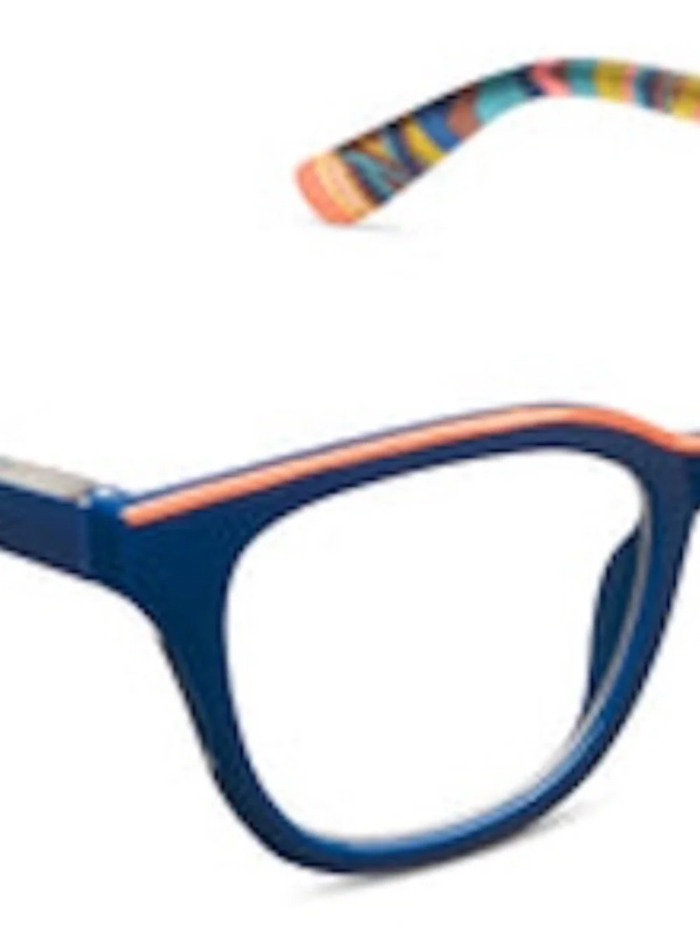 New Navy Trapeze Peepers Blue Light Filter Glasses +0.00